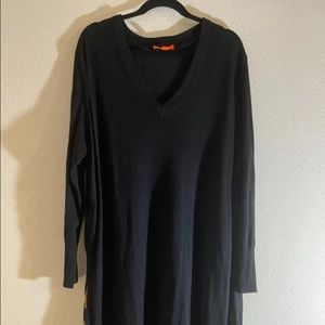 Joe Fresh Black and Leopard Dress